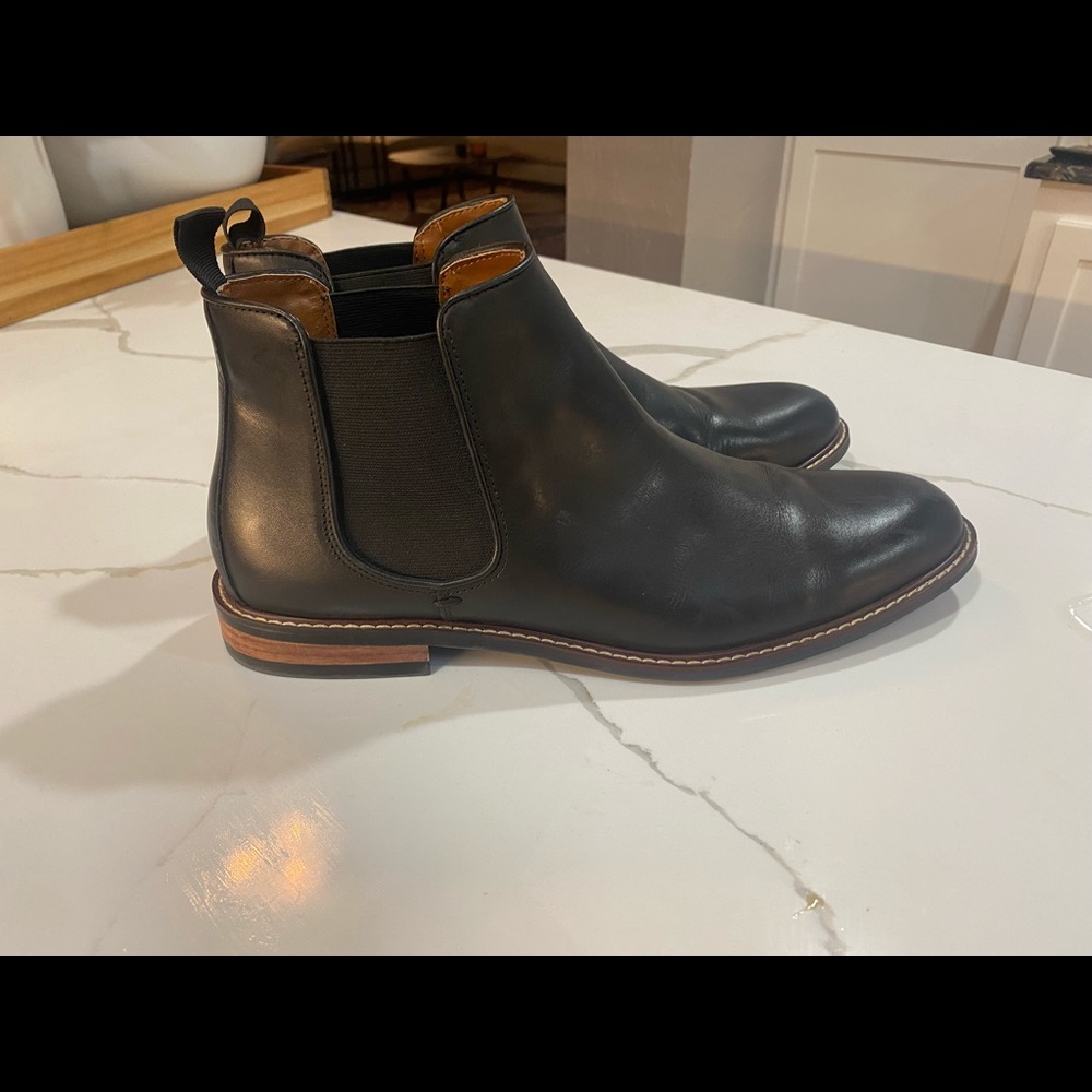 Men's leather ankle boots